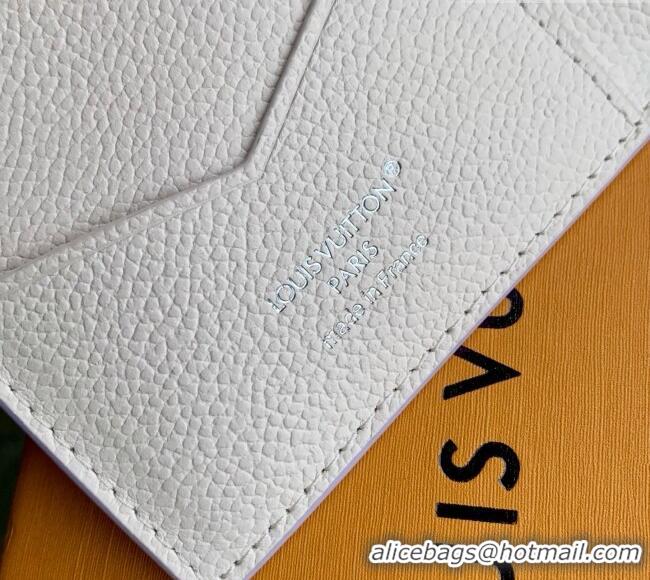 Super Quality Louis Vuitton Passport Cover in Link Quartz Embossed Cowhide Leather M29811 2026