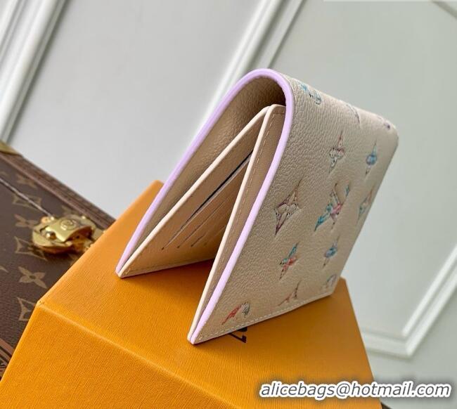 Super Quality Louis Vuitton Passport Cover in Link Quartz Embossed Cowhide Leather M29811 2026