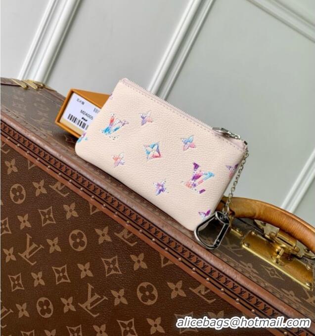 Shop Discount Louis Vuitton Key Pouch S in Link Quartz Embossed Cowhide Leather M2A005 2026