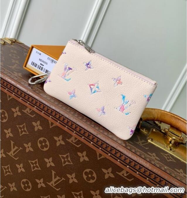 Shop Discount Louis Vuitton Key Pouch S in Link Quartz Embossed Cowhide Leather M2A005 2026