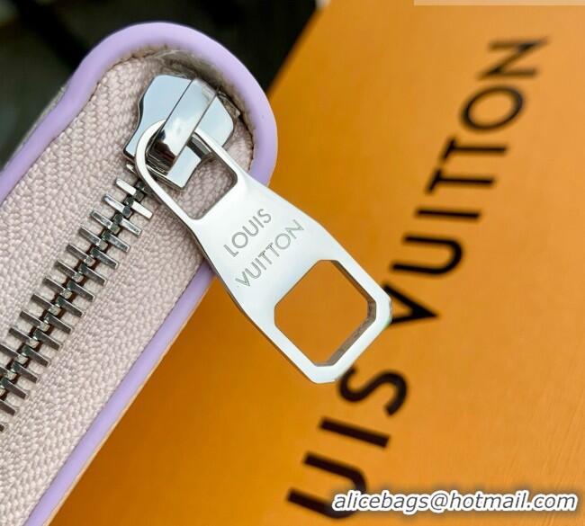 Original Cheap Louis Vuitton Zippy Wallet in Link Quartz Embossed Cowhide Leather M2A358 2026