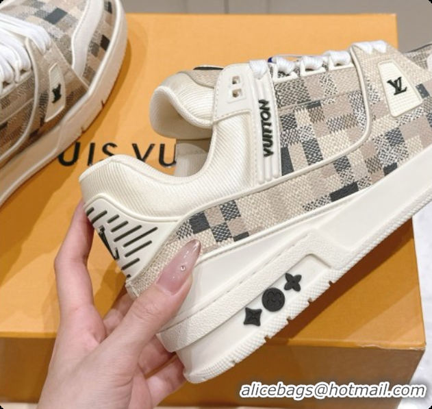 Good Quality Louis Vuitton Louis Vuitton LV Trainer Sneakers in Mix of Materials LV073131 2026