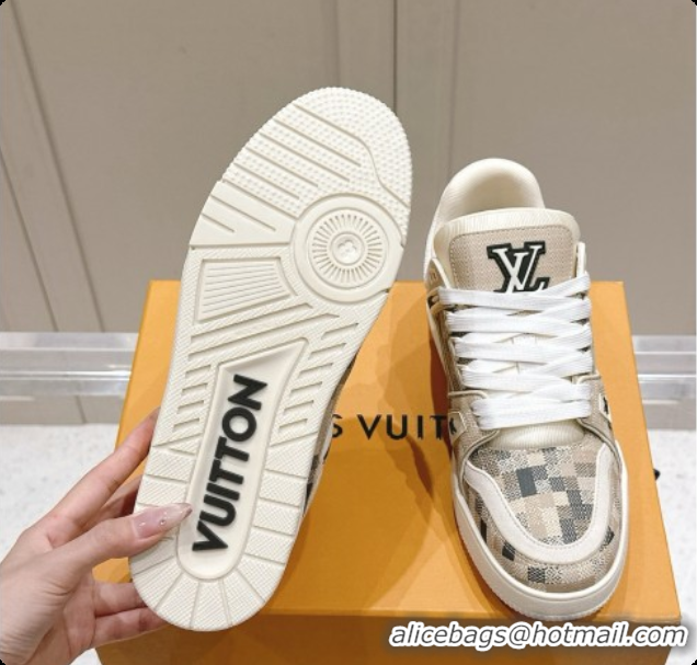 Good Quality Louis Vuitton Louis Vuitton LV Trainer Sneakers in Mix of Materials LV073131 2026