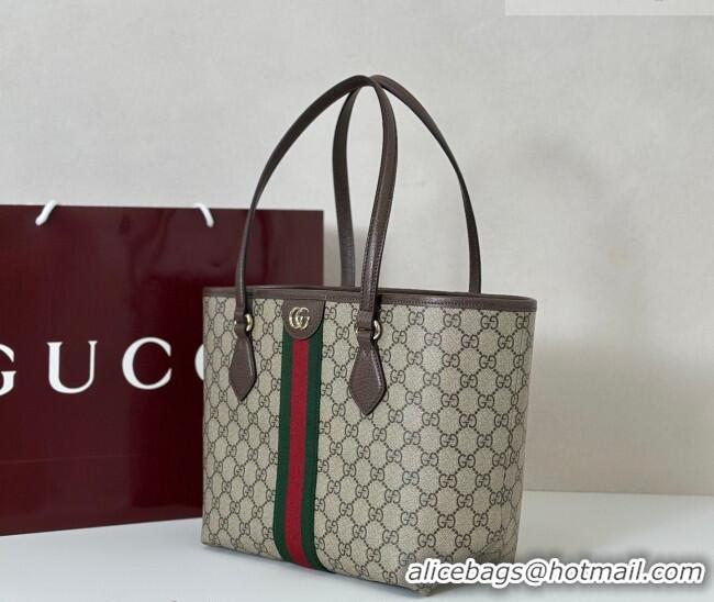 Promotional Gucci Ophidia GG Canvas Tote Bag 836831 Brown 2026