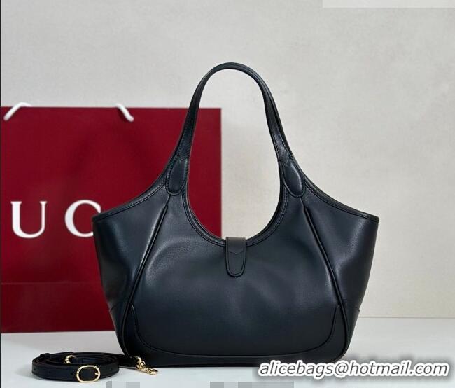 New Fashion Gucci Mercato small tote bag in Leather 866646 Black 2026