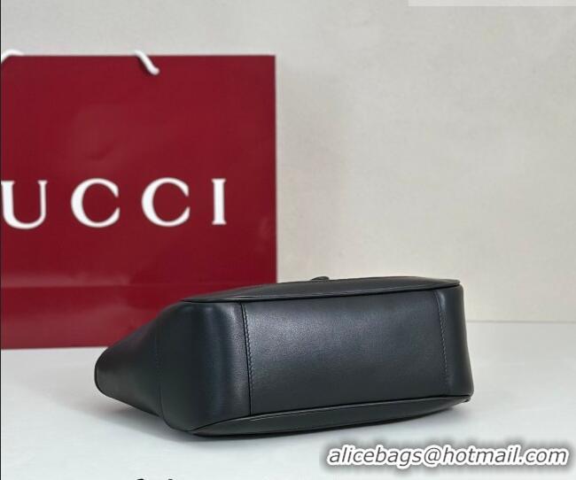 New Fashion Gucci Mercato small tote bag in Leather 866646 Black 2026