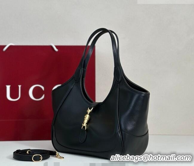 New Fashion Gucci Mercato small tote bag in Leather 866646 Black 2026
