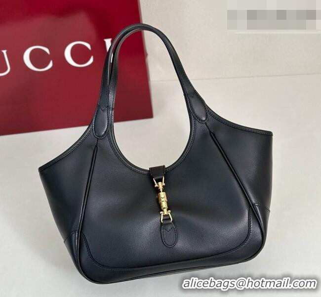 New Fashion Gucci Mercato small tote bag in Leather 866646 Black 2026