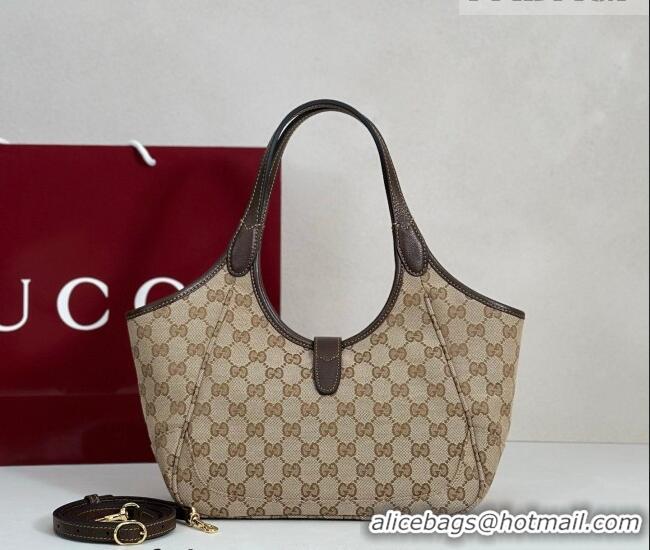 Promotional Gucci Mercato small tote bag in GG Canvas 866646 Beige 2026
