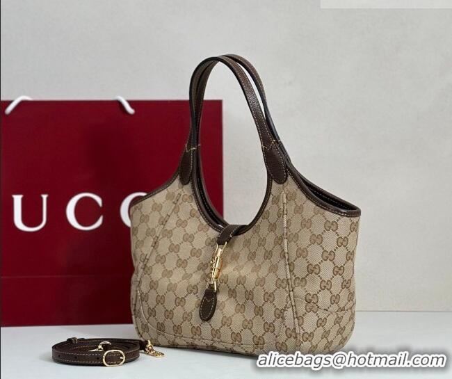 Promotional Gucci Mercato small tote bag in GG Canvas 866646 Beige 2026