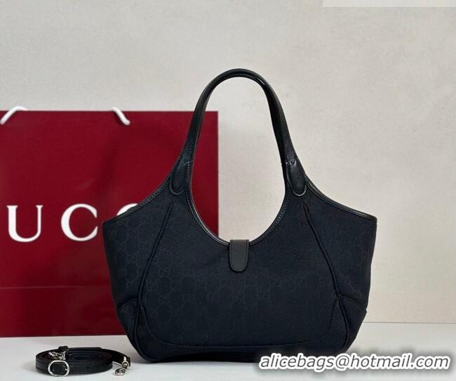 Low Cost Gucci Mercato small tote bag in GG Canvas 866646 Black 2026