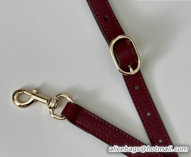 Luxury Cheap Gucci Ophidia large boston bag in GG Canvas 836824 Ancora Red 2026