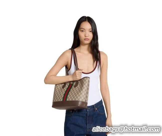 Best Price Gucci Ophidia medium tote bag in GG Canvas 836849 Brown 2026