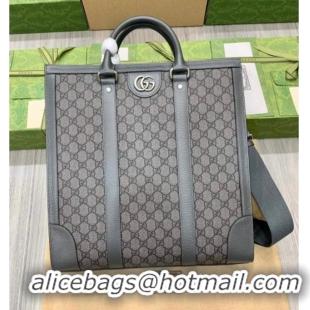 Famous Brand Gucci Men's Ophidia Medium Tote Bag 731793 Grey 2026
