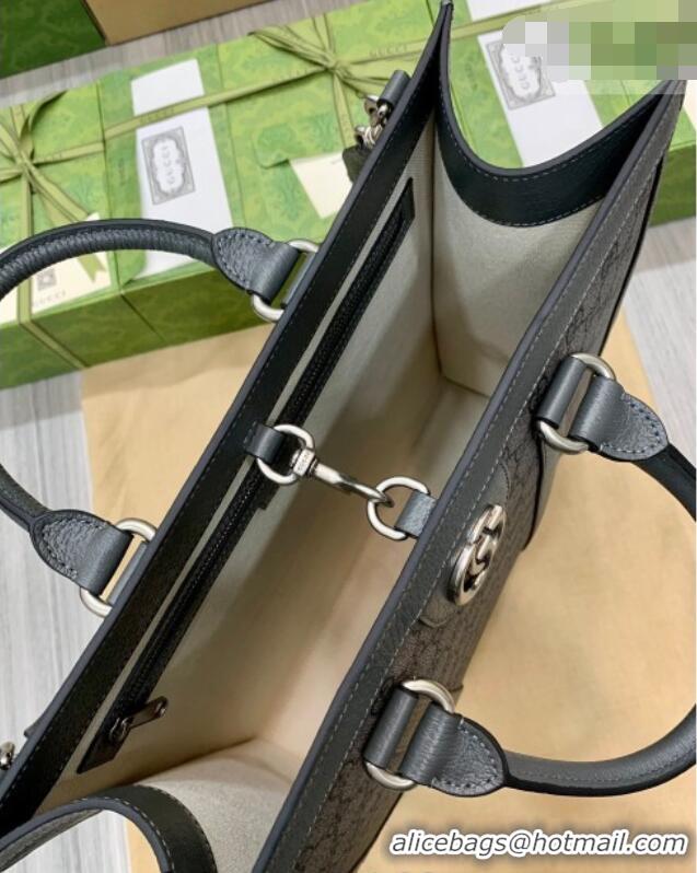 Famous Brand Gucci Men's Ophidia Medium Tote Bag 731793 Grey 2026