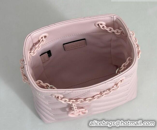 Buy Fashionable Gucci GG Marmont Leather nano bucket bag 856404 Pink 2026
