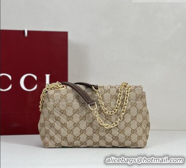 Grade Design Gucci GG Marmont GG Canvas small shoulder bag 855371 Light Apricot 2026