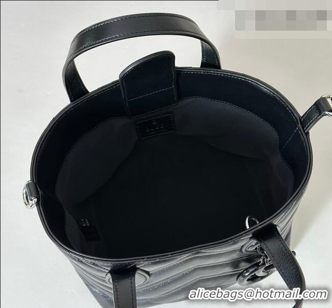 Market Sells Gucci GG Marmont Leather small tote bag 855391 Black 2026