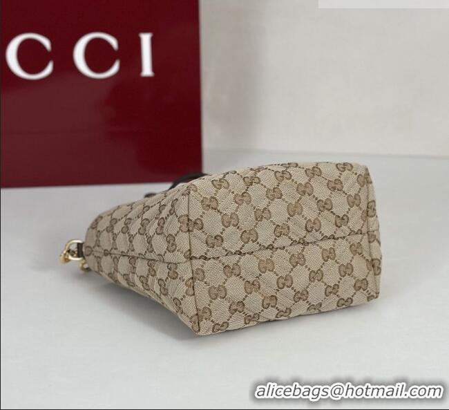 Best Price Gucci GG Marmont GG Canvas small tote bag 855391 Light Apricot 2026