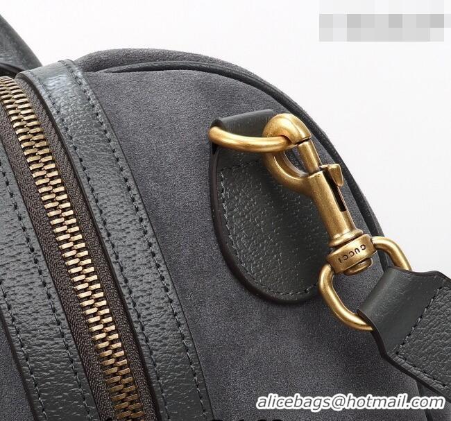 Market Sells Gucci Savoy medium duffle bag in Suede 834460 Grey 2026