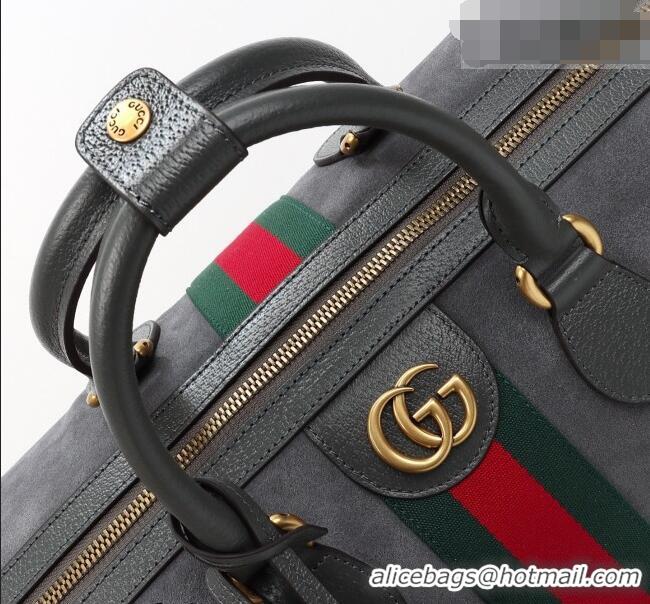 Market Sells Gucci Savoy medium duffle bag in Suede 834460 Grey 2026
