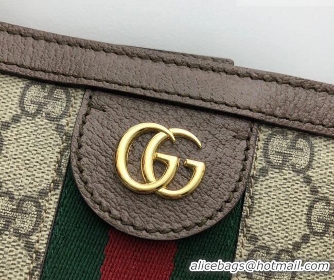 Top Quality Gucci Ophidia GG Canvas Medium Tote Bag with Web 631685 Beige/Brown 2026