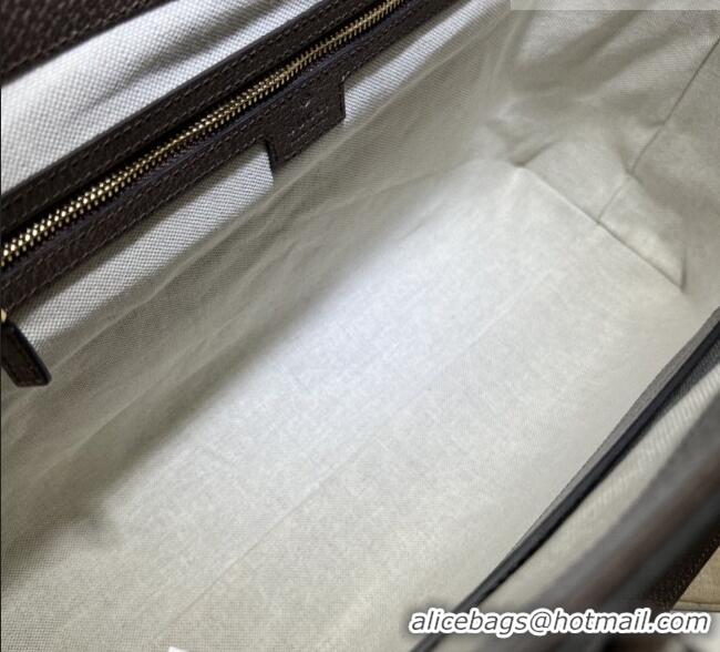 Buy Discount Gucci Ophidia Maxi GG Canvas Medium Tote Bag with Web 631685 Camel 2026
