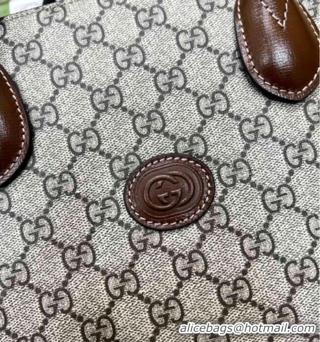 Reasonable Price Gucci Mens GG Canvas Medium Tote Bag 674148 Beige 2026