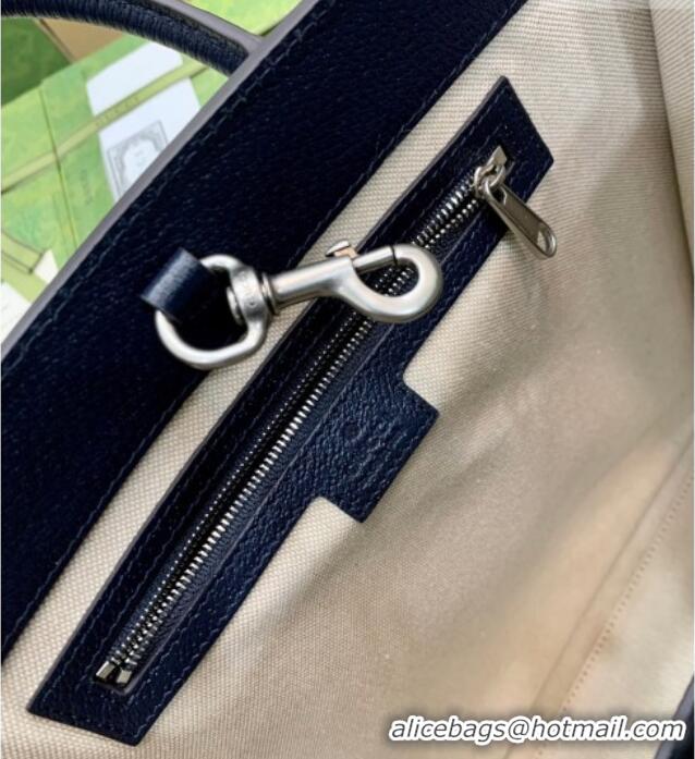 Market Sells Gucci Mens Ophidia GG Canvas Medium Vertical Tote Bag 724685 Blue 2026