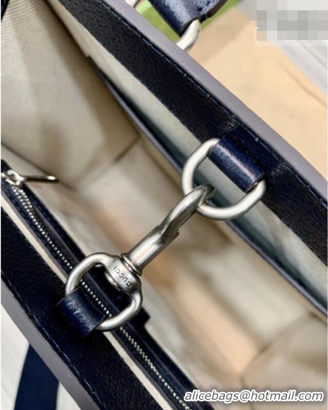 Market Sells Gucci Mens Ophidia GG Canvas Medium Vertical Tote Bag 724685 Blue 2026