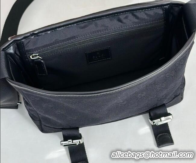 Well Crafted Gucci Mens GG Canvas Messenger Bag 854745 Black 2026