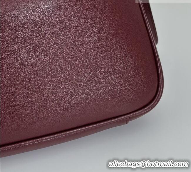Original Cheap Gucci Diana small shoulder bag in Leather 799865 Burgundy 2026