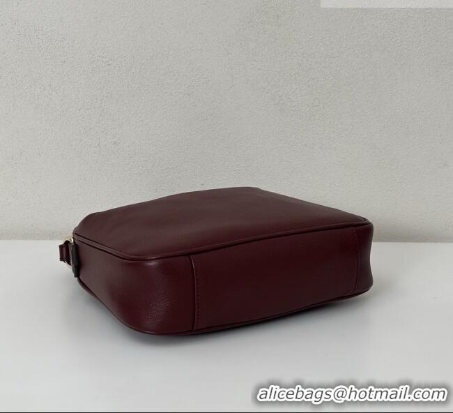 Original Cheap Gucci Diana small shoulder bag in Leather 799865 Burgundy 2026
