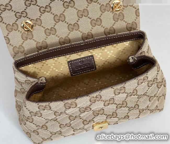 Super Quality Gucci GG Marmont mini shoulder bag in GG Canvas 867360 Beige 2026