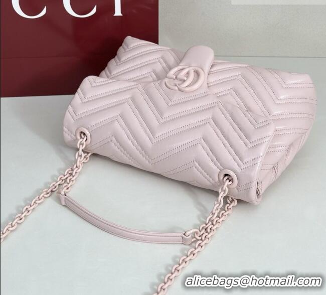 Market Sells Gucci GG Marmont Leather medium shoulder bag 850676 Pink 2026