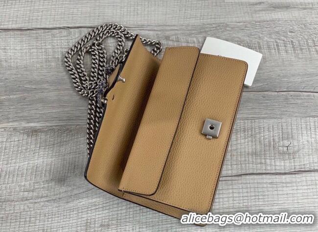 Good Looking Gucci Dionysus Grained Leather Small Shoulder Bag ‎499623 Brown 2026