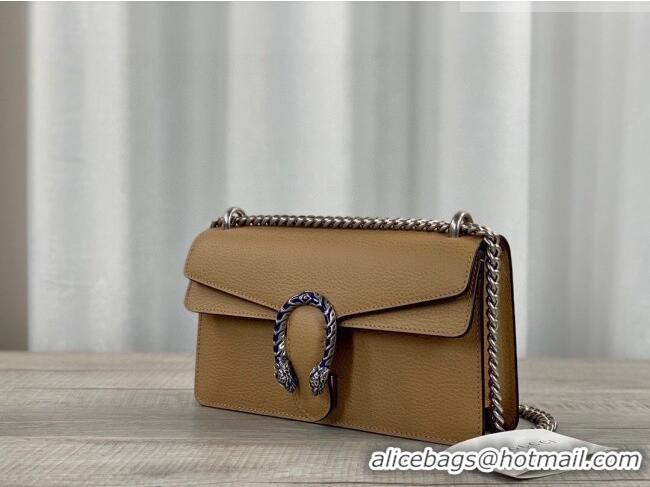 Good Looking Gucci Dionysus Grained Leather Small Shoulder Bag ‎499623 Brown 2026