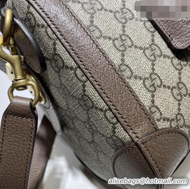 Buy Classic Discount Gucci GG Canvas Top Handle Bag 645017 Beige 2026