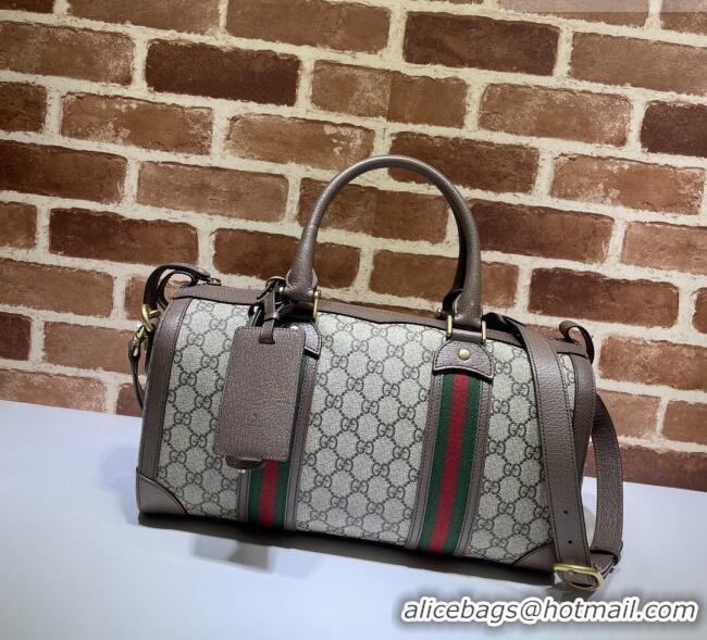 Buy Classic Discount Gucci GG Canvas Top Handle Bag 645017 Beige 2026