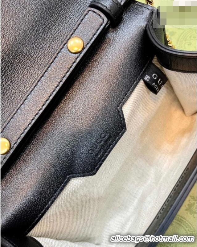 Best Price Discount Gucci Bamboo Mini Leather Bag 675795 Black 2026