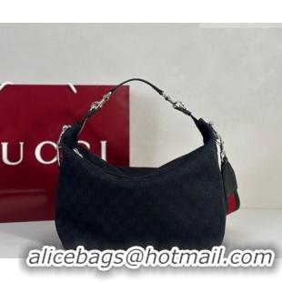 Best Grade Gucci Mens Brera medium crossbody bag in GG Canvas 866938 Black 2026