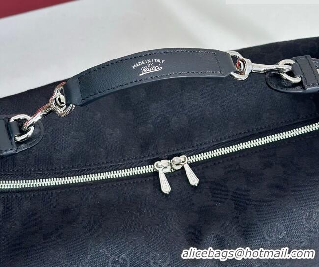 Best Grade Gucci Mens Brera medium crossbody bag in GG Canvas 866938 Black 2026