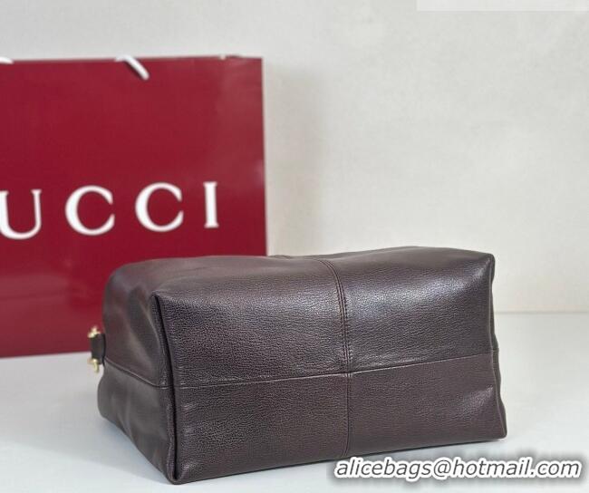 Market Sells Gucci Mens Brera medium crossbody bag in Leather 866938 Brown 2026