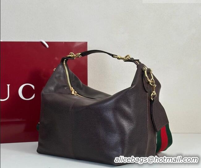 Market Sells Gucci Mens Brera medium crossbody bag in Leather 866938 Brown 2026