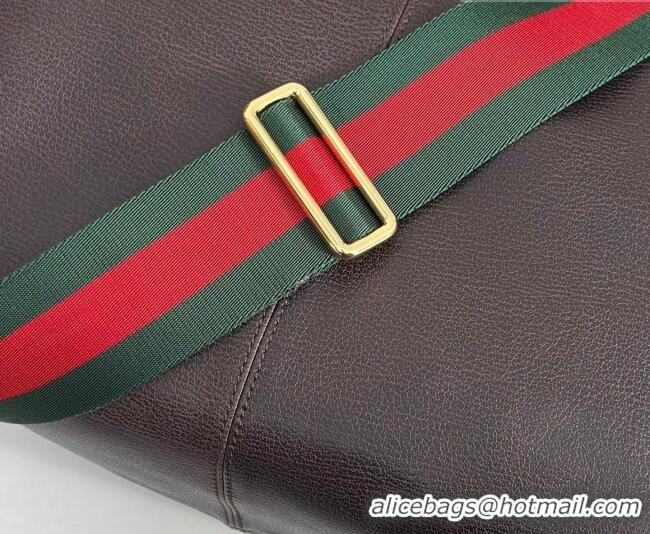 Market Sells Gucci Mens Brera medium crossbody bag in Leather 866938 Brown 2026