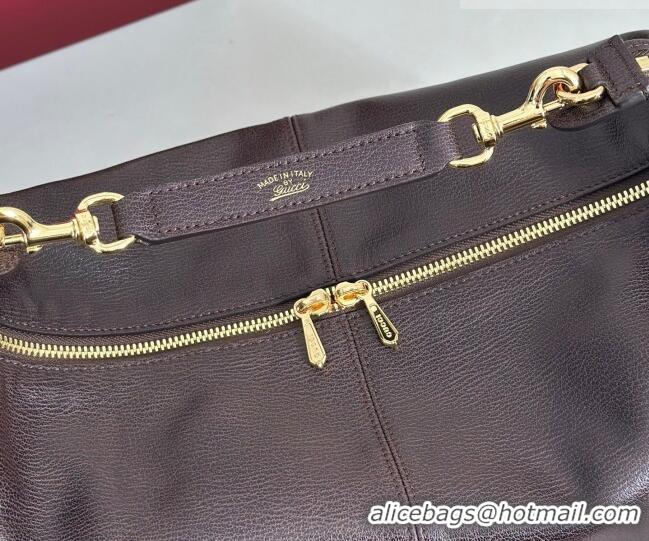 Market Sells Gucci Mens Brera medium crossbody bag in Leather 866938 Brown 2026