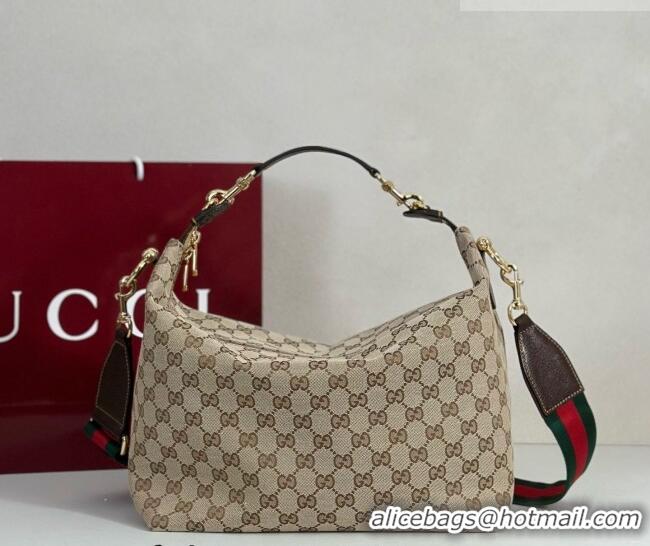 Grade Discount Gucci Mens Brera medium crossbody bag in GG Canvas 866938 Beige 2026