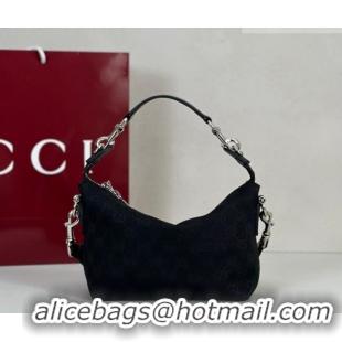 Grade Design Gucci Mens Brera small crossbody bag in GG Canvas 871595 Black 2026