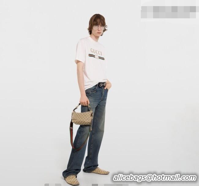 Grade Design Gucci Mens Brera small crossbody bag in GG Canvas 871595 Black 2026