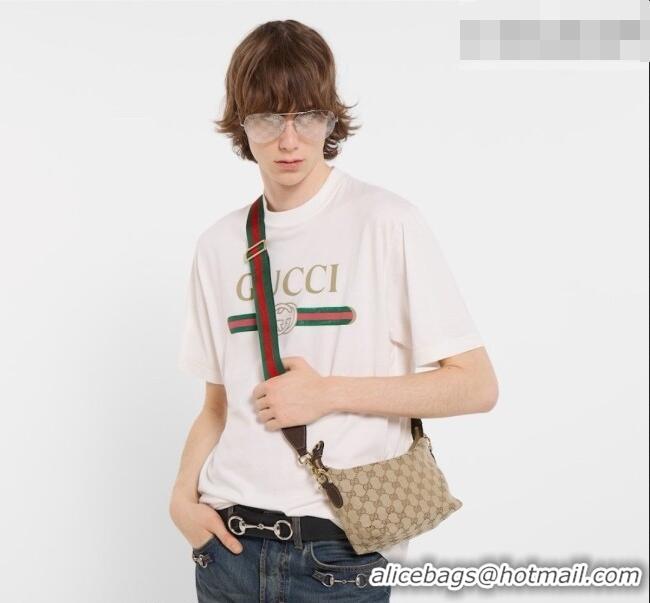 Grade Design Gucci Mens Brera small crossbody bag in GG Canvas 871595 Black 2026